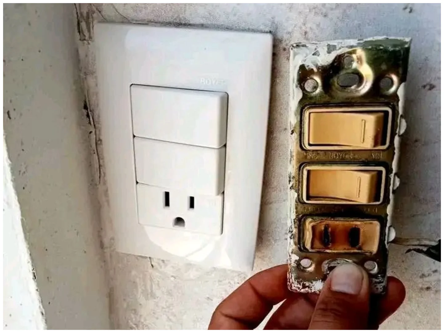 Tecnico haciendo Reparación de Falla Electrica en Morelia